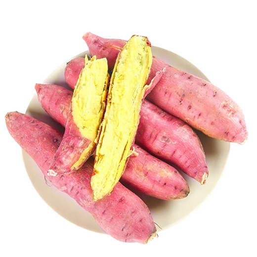 Jingmi Shaanxi Chestnut Sweet Potato Net Weight 4.5Jin Jin is equal to 0.5kg Single Fruit 100g + Medium Fruit Fresh Vegetables Straight from the Source