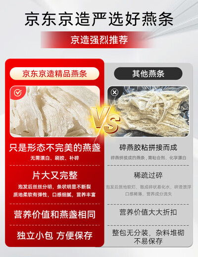 Hergestellt in Jingdong, 100 g Vogelnest, Rückverfolgbarkeit, saubere und saubere schwangere Frauenpräparate, Geschenke für Mütter, Älteste