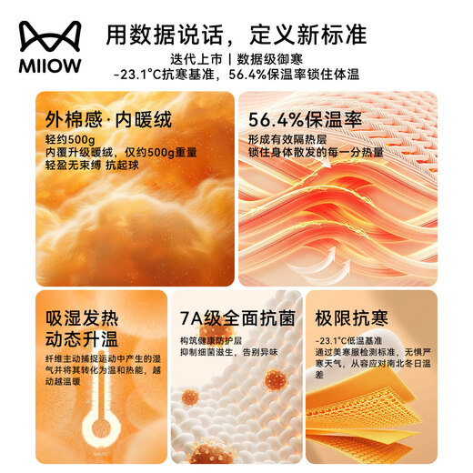 Catman Casual Pants Men's Thermo Velvet 2.0 Winter Men's Antibacterial Plus Velvet Thickened Coldproof Warm Straight Pants Men's