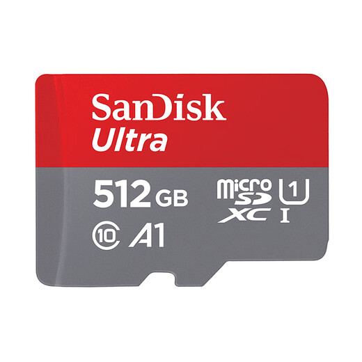 SanDisk 512GB TF (MicroSD) Memory Card A1 U1 C10 Extremely High-Speed Mobile Memory Card Reading Speed 150MB/s Mobile Phone Tablet Game Console Memory Card