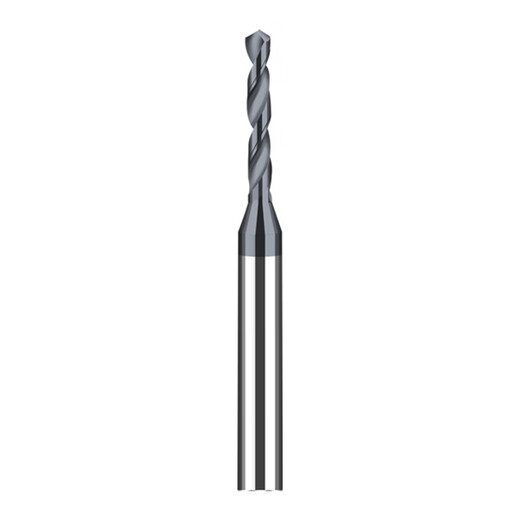 Fengxi solid carbide tungsten steel drill bit high strength fixed shank drill D3 large shank drill tip stainless steel special D0.65*5*D3*38