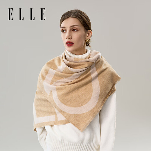 
ELLE [gift box] shawl for women's office warm and fashionable versatile scarf and scarf new winter gift gifts Teacher's Day