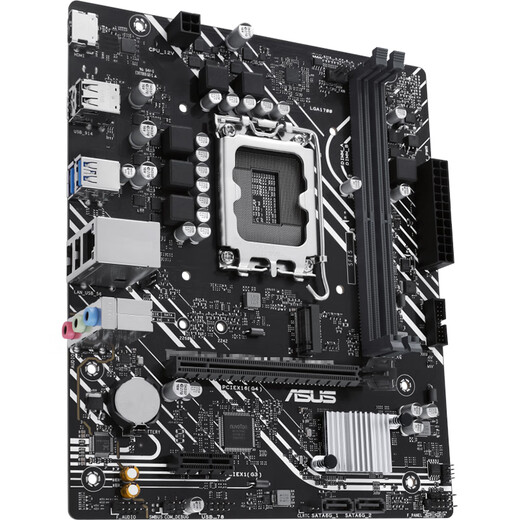
Asus (ASUS) 12/13/14th generation CPU motherboard i3 14100f 13100f 12100f scattered tablets board U set H610M-F DDR4 12th generation i3-12100 scattered tablets [three years of store insurance]