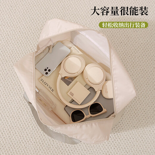 Lohas travel bag large-capacity hand luggage storage bag can be used as a trolley case for business trips, boarding, and maternity large bags