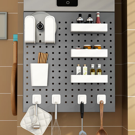 OTHERStories Gas water heater shielding cover, hole plate under wall-mounted boiler to cover ugly gas pipes, thickened gray, width 45, height 40, depth 20+