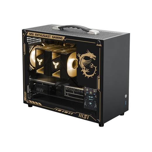 MSI Intel i5 14600KF/RTX5070/5060 graphics card live broadcast design e-sports game DIY desktop host assembly computer mini host portable ITX complete machine configuration four丨14600KF/5060Ti 16G