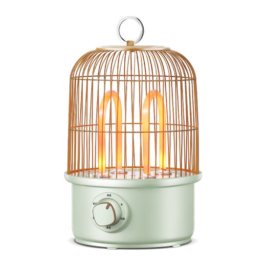 A key dawn birdcage heater small sun oven household under table heater foot warmer energy-saving fast heating 900W enhanced version of the infinite model (high temperature, good effect)