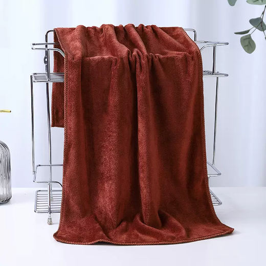 Yusen Yizu beauty salon special bath towel to make bed, absorbent massage room hair sweat can not be steamed off zz shop bed sheet large medium thick coffee medium thick coffee 80x180cm