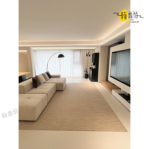 Australian imported wool carpet, living room, high-end light luxury, stain-resistant, sofa, coffee table, carpet, bedroom, antique style thickened mansion (simple, easy to build and easy to care for) 2.0m*3.0m