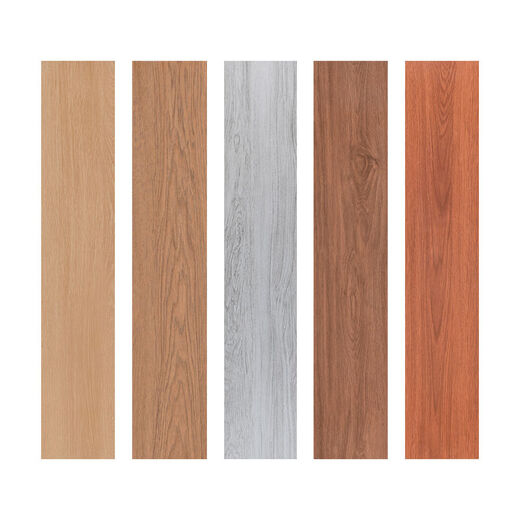 Pupan wood grain brick 150x800 Japanese-style wood color 200x1000 bedroom floor tiles 15838 150x800