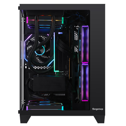 Colorful Core i5 12400F/13400F14600KF barebone sea view room high-end DIY assembly desktop computer without graphics card, configuration four i514400F/512G/16G/without graphics card barebone host