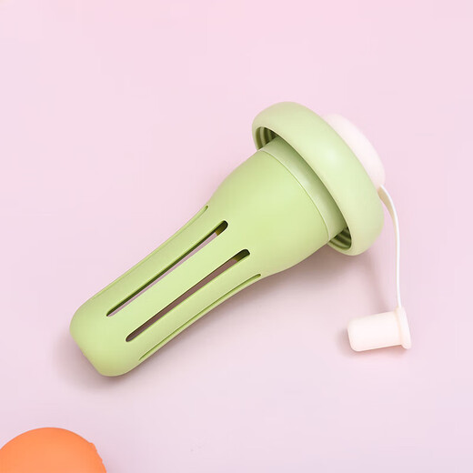 Good-looking Big Mac water cup for girls, portable hand-held anti-scalding design with straw, tea leak, scented tea plastic water cup, green 1.3L