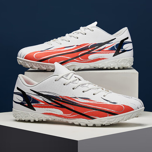 2025 new autumn youth football shoes for boys and girls competition TF shock-absorbing breathable non-slip training football shoes white-broken nails 41 2025 new autumn youth football shoes for boys and girls competition TF shock-absorbing breathable non-slip training football shoes white-broken nails 41