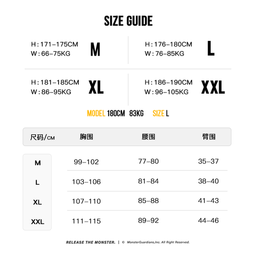 Monster Guardians Men's Fitness Clothing One-piece Braided Four-Dimensional Stretch Training Gym Moisture-Absorbent Breathable Tights Black Black M