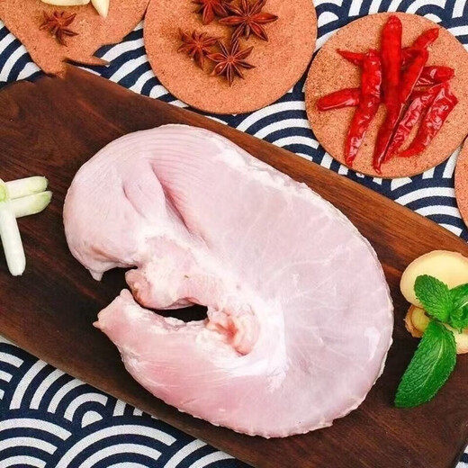 Whole domestic fat pig belly, fresh belly, free-range, clean, commercial hot pot, oil-free frozen wholesale, selected whole pig belly, 300g-400g per pack