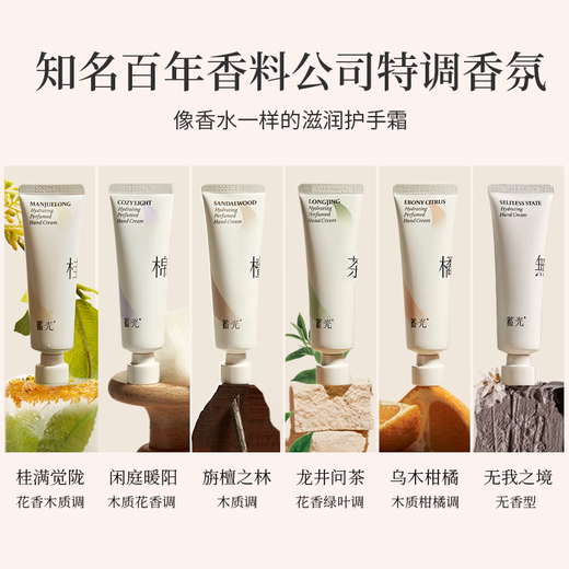 Luminous Fragrance Hand Cream Moisturizing, Long-lasting Fragrance, Non-greasy and Anti-Drying Trial Pack 1.2g*2 (Random Fragrance Type)
