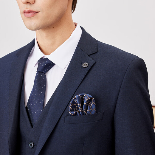 Shanshan traje de lana set de tres piezas para el negocio masculino anti-madrugas