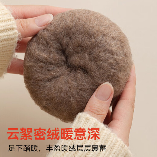 Catman Thick Warm Over-the-Knee Socks for Women in Autumn and Winter with Velvet and Thickened Knee Socks Covers Stockings Winter Thigh Socks Extended - 1 Pair White / About 70cm after Stretching One Size Thick Velvet Warm Over-the-Knee Socks