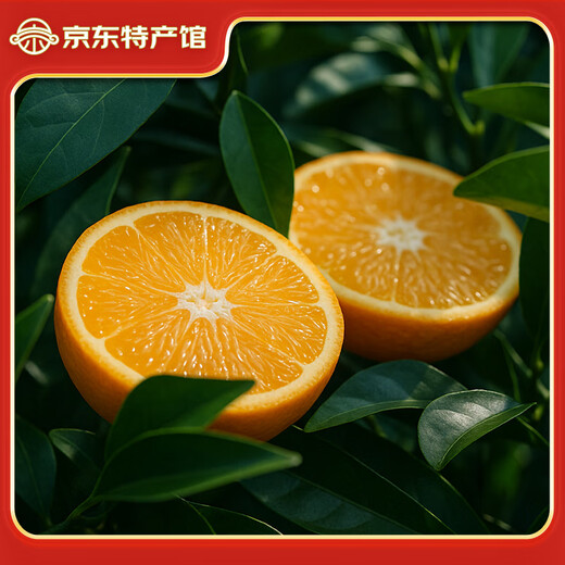Orange navel Gannan, orange navel Gannan authentique, orange Jiangxi Ganzhou, orange pelée à la main, coffret cadeau de fruits frais, fraîchement cueillis en saison, 10 Jin Jin est égal à 0,5 kg, fruit unique sélectionné 110-160 g, poids net 9 Jin Jin est égal à 0,5 kg +