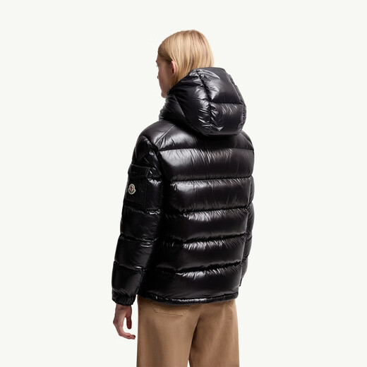 Moncler Maire Women's Hooded Short Down Jacket - Black S (1)