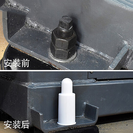 Maikai double nut protective cap and heightened bolt protective sleeve hexagonal screw decorative cap national standard anchor screw cap Z M36*55*185 2 prices