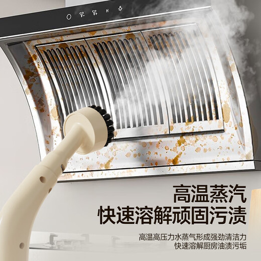 Mondorf high temperature and high pressure steam cleaner cleaning machine household multi-functional portable whole house kitchen range hood air conditioning cleaning machine multi-function all-in-one handheld steam mop high temperature steam five-in-one set one machine multi-purpose whole house cleaning