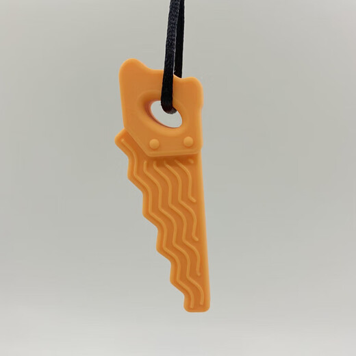 Children's oral anti-loss period soothing gum baby teething stick serrated silicone teether must-have for older children, green 1 pack