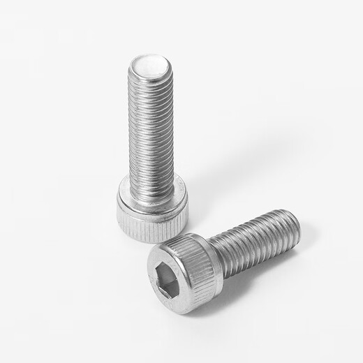 AOZHAN Industrial (AOZHAN) 304 stainless steel DIN912 hexagon socket full thread screws M8 *35 5 pieces/pack