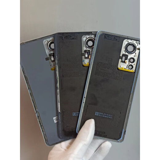 Suitable for Xiaomi 12 original disassembled rear cover glass Xiaomi 12pro disassembled rear case mobile phone battery cover Xiaomi 12Pro/spro with photo frame lens flash cover black shell