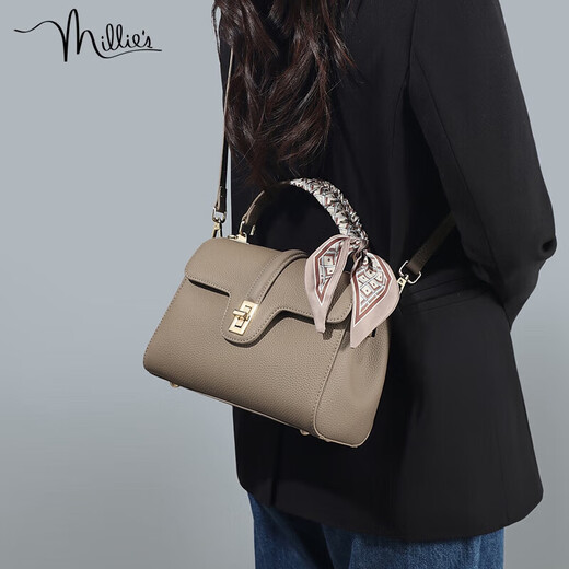 Miaoli Cowhide Bag Bag Women's Bag Portable Mother Bols