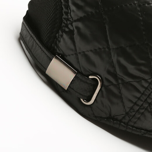 Colorful hat men's autumn and winter baseball cap plus velvet warm peaked cap to protect against cold and ear protection middle-aged casual leather hat dad and grandpa