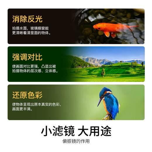 Eliminate reflections CPL polarizer high-definition SLR mirrorless camera lens filter polarizer suitable for r50 r10 small spittoon 43 49 52 67 72 77 82mm HD PRO CPL polarizer 49mm