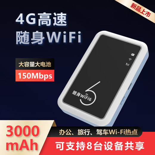 European portable wifi wireless network new 2025 wifi mobile car high-end portable router carrying 4g ultra-long battery life Internet portable smart hotspot 3000 mAh battery