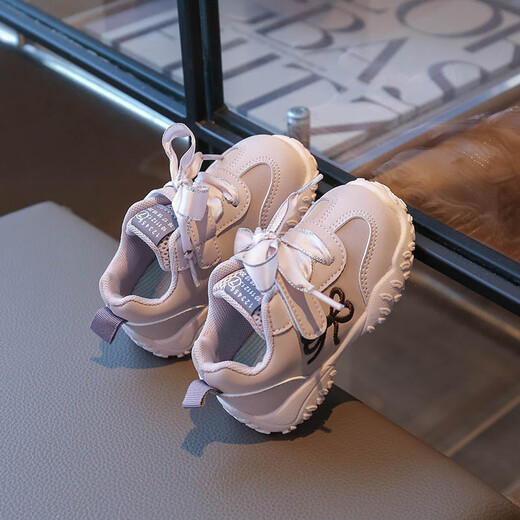 Terranis Yangma recommends 2025 spring and autumn new style breathable functional shoes for infants and young children 0-1 years old 3 boys soft sole lightweight non-slip gray 16_inner length 12cm