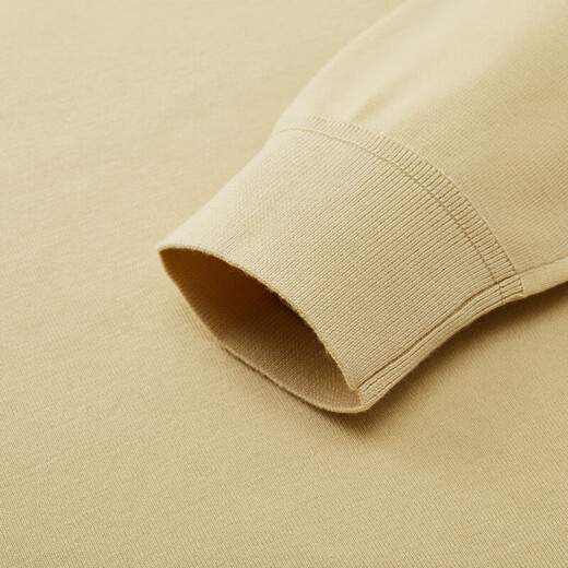 Jiumuwang Shopping Mall Same Style Men's Wool Sweater Men's 25 Spring and Winter New Style Comfortable, Soft and Skin-Friendly Round Neck Top Slim Version + Earthy Yellow + CK1EV50192 M 170/92A(48)