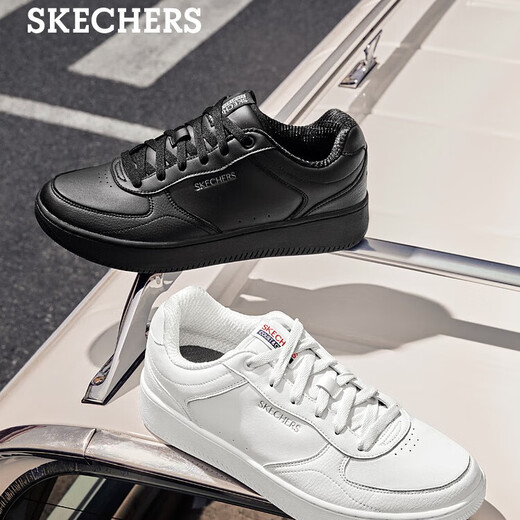 SKECHERS Men's Shoes Autumn Commuting Business Shoes Versatile Soft Soled Casual Sports Shoes Thick Soled Heightening Work Shoes 254011
