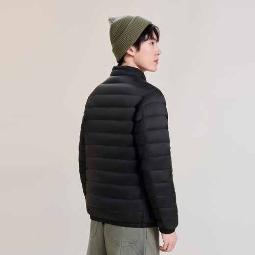 Новая мужская легкая пуховая куртка с воротником-стойкой «Полет в снегу», осень и зима, повседневная короткая теплая пуховая куртка на утином пуху, универсальная