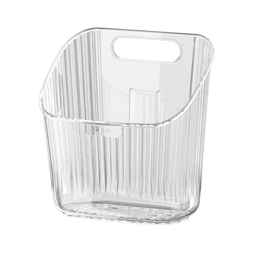 Jewelry box wall-mounted drainable ginger and garlic storage rack multi-functional wall storage hanging basket no need to punch holes in the wall Random color comes in one package