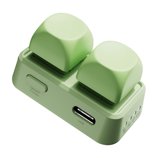 Hanlinyue Free2 e-book page turner remote control mobile phone tablet novel page turning Douyin music switch supports turning off the light green axis audio green mobile version