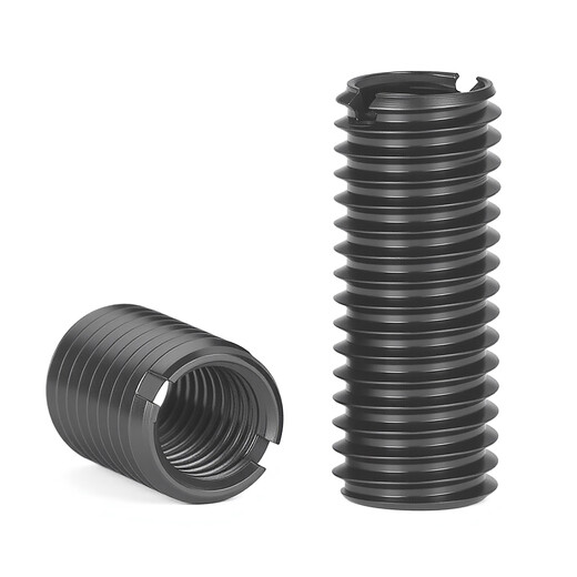 Jinggong (JINGGONG) 45# steel hardened internal and external thread screw sleeves, slotted reducer nut conversion thread thread sleeves, thread sleeves M3-M10 45# steel M8*M10-L20 (2 pieces) with slots