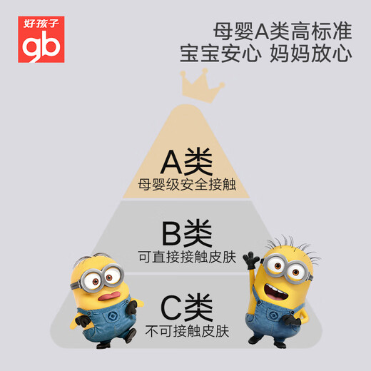 Goodbaby (gb) children's quilt 7A antibacterial silk warm sun minion heat storage warm core kindergarten nap cover 150*120cm