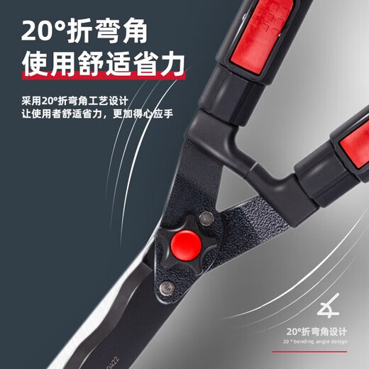 Tijeras de podar Deli, tijeras para podar flores de jardín, tijeras para árboles frutales, tijeras de jardinería grandes, gruesas y potentes, tijeras para viveros de césped, tijeras para setos telescópicas de aleación de aluminio de 35 pulgadas DL58042