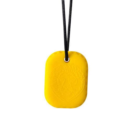 Silicone teether pendant necklace baby soothing chewing molar stick anti-biting hand food grade chewing glue red 1 piece