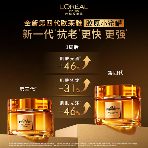 L'Oreal Little Honey Pot Water Cream 4.0 Gift Box Skin Care Set Hydrating Moisturizing Anti-Wrinkle Cosmetics Birthday Gift