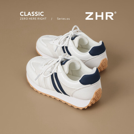 ZHR Deutsche Trainingsschuhe für Frauen Frühling und Herbst Leichte Soft Sohle Freizeitschuhe für Frauen vielseitige Laufsportschuhe für Frauen CS138 m Blau 37