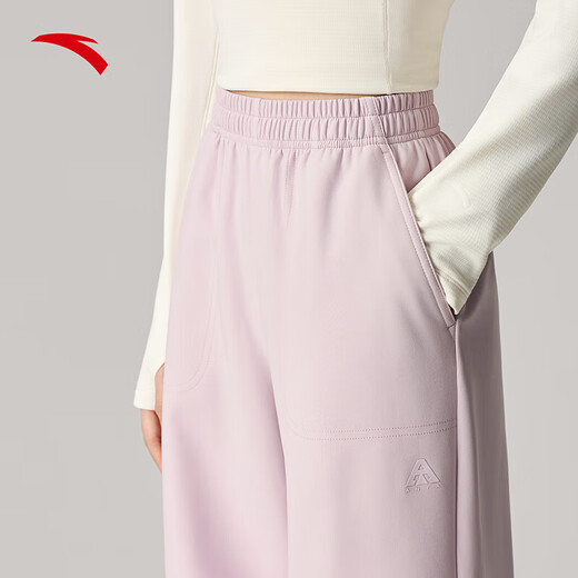 安踏山壳裤丨大地之壳3.0户外伞兵裤女款冬季防泼水耐磨运动长裤