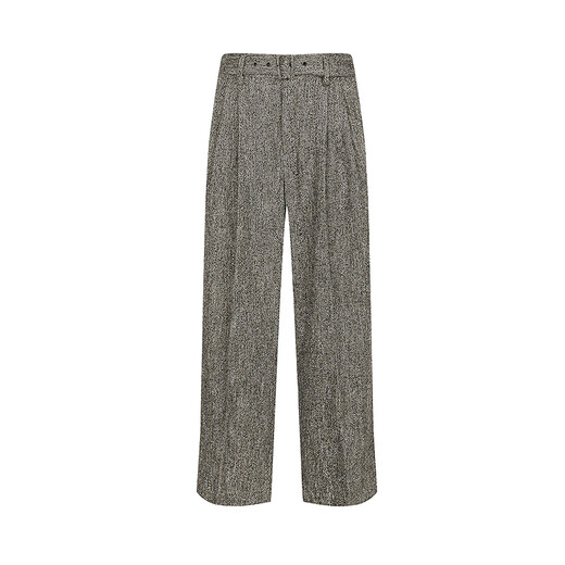 Weniger [gleicher Stil im Einkaufszentrum] 2025 Herbst neuer Stil Mode lose lockere lässige Weitbeinhose 2p9e15810 908 Black Coffee Series Xs XS