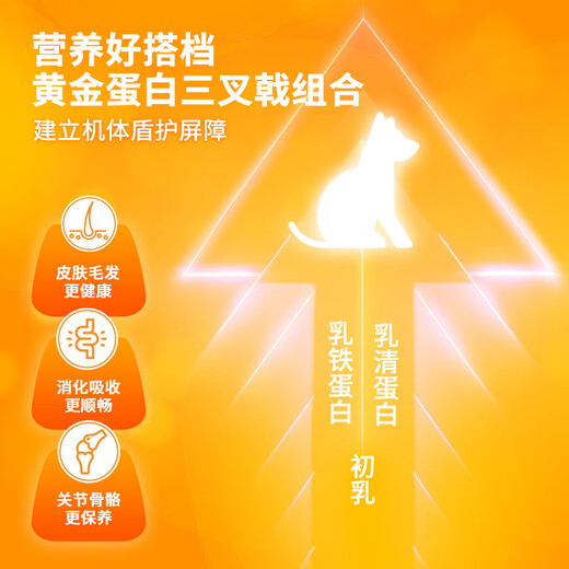 New Pet Imported High Calcium Pet Goat Milk Powder Newborn Puppies and Adult Dogs Calcium Supplement Goat Milk Nutrition General Goat Milk Powder Adult Dogs 300g/can Suitable for More than 12 Months Dogs New Zealand Original Imported Goat Milk Powder