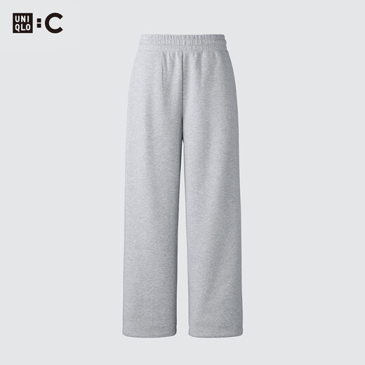 Uniqlo collaboration men's and women's loose sports trousers casual pants regular style 479946 03 Gray M
