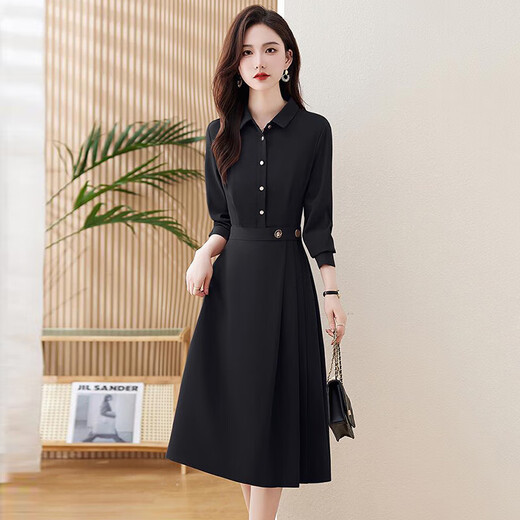 Ehangy Luxury High-End Brand Dress для женщин 2025 Осень Осень Новый драпированный темперамент Слим и высококачественная красивая юбка кирпич Red M
